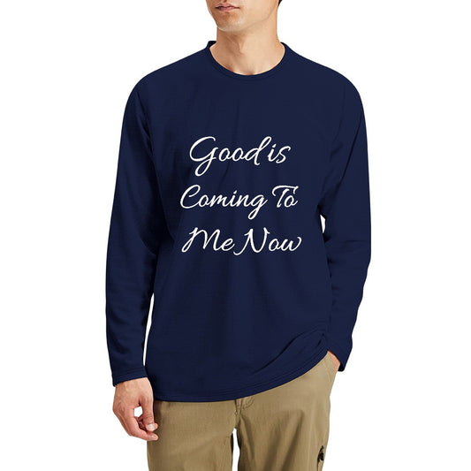 Men's CrewNeck Long Sleeve T-shirt