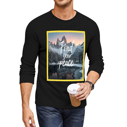 Men's CrewNeck Long Sleeve T-shirt