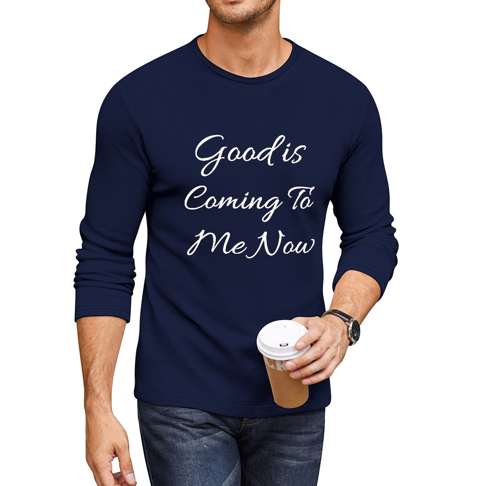 Men's CrewNeck Long Sleeve T-shirt